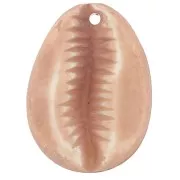 Colgante de resina Gauri 22x16 mm - Marrón claro x1