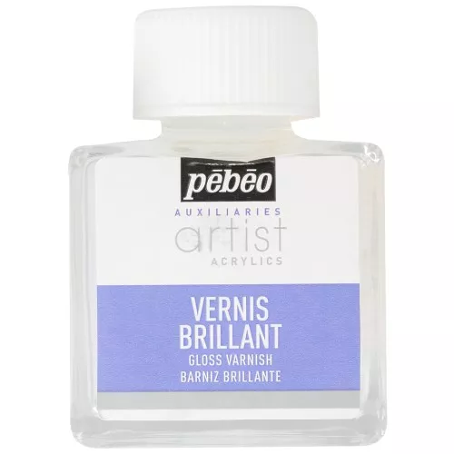 Barniz brillante al agua - Artist Acrylics - Transparente x75ml