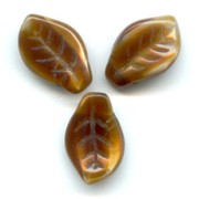 Hojas onduladas 14x9 mm Cream Caramelo x20