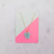 Paquete de 10 tarjetas de joyería 9x6 cm - Motivo gráfico - Verde claro - Verde