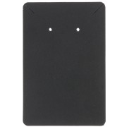 Lote de 30 tarjetas portajoyas 9x6 cm pendientes y collares - Negro|raw }}
