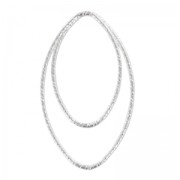 Separador doble decorativo 35x11x13mm en Argent 925 x1|raw }}