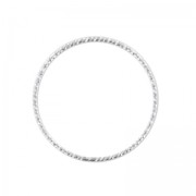 Aro decortivo 25mm Plata 925 x1