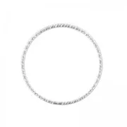 Aro decortivo 25mm Plata 925 x1
