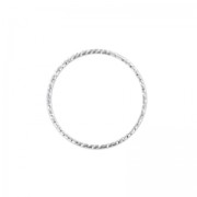 Aro decortivo 20mm Plata 925 x1
