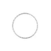 Aro decortivo 20mm Plata 925 x1