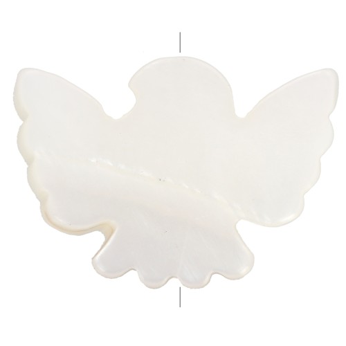 Cuenta de águila de nácar 13x18 mm - Natural x1