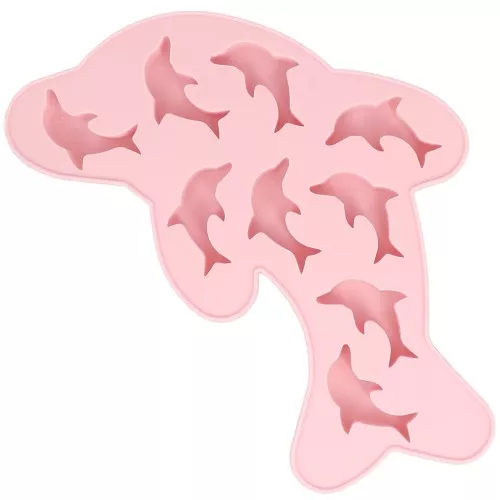 Molde de silicona para delfines 38x32 mm x1