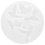 Molde de silicona para hacer colgantes de pájaros x1