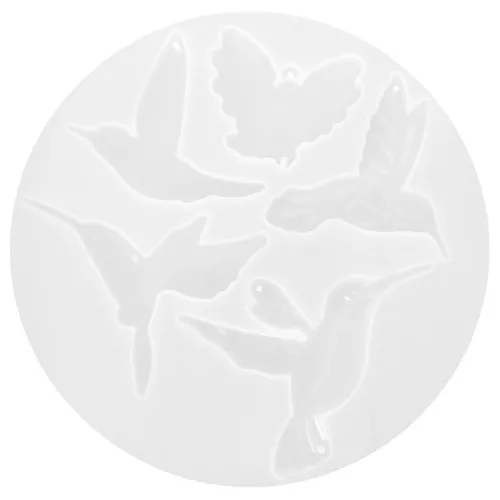 Molde de silicona para hacer colgantes de pájaros x1
