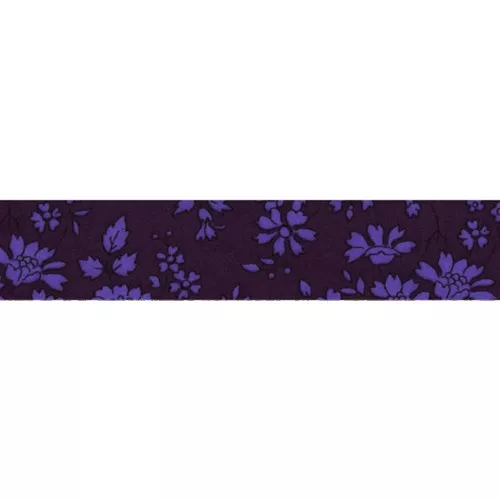 Cinta cortada al bies Liberty Capel Violet x 1m