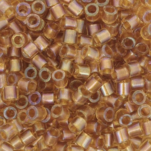 Miyuki Delica 8/0 DBL0065 - Topacio rayado AB x8g