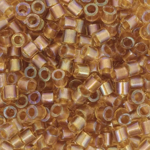 Miyuki Delica 8/0 DBL0065 - Topacio rayado AB x8g