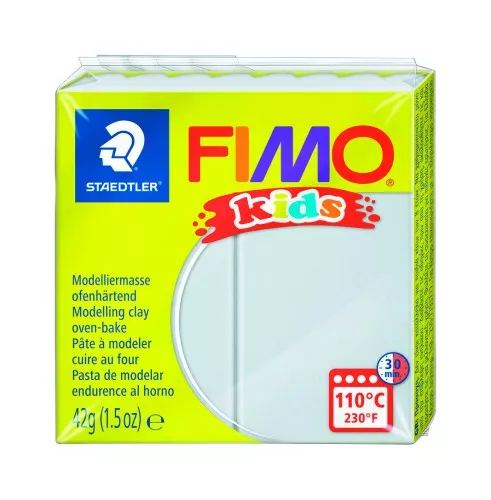 Pasta Fimo kids 42gr Gris Claro (n°080)