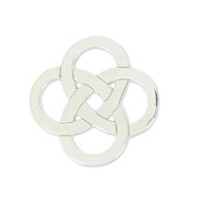 Separador con motivo celta 21x11mm de Plata 925 x1