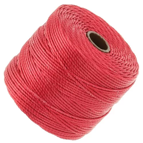 Cordón S-LON 0,5 mm - Rojo vivo x70m
