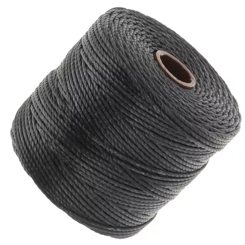 S-LON Cordón de 0,5 mm - Negro x70m