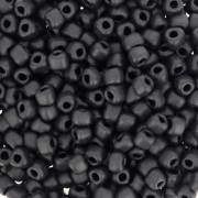 Triángulo Miyuki 8/0 TR8-401F - Negro Mate x8g