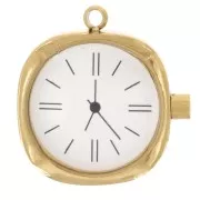 Dije de reloj de bolsillo de 17 mm - Acero inoxidable 304L Dorado x1