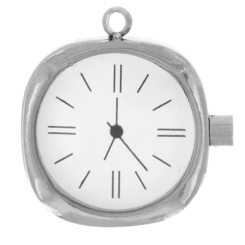 Dije de reloj de bolsillo de 17 mm - acero inoxidable 304L x1