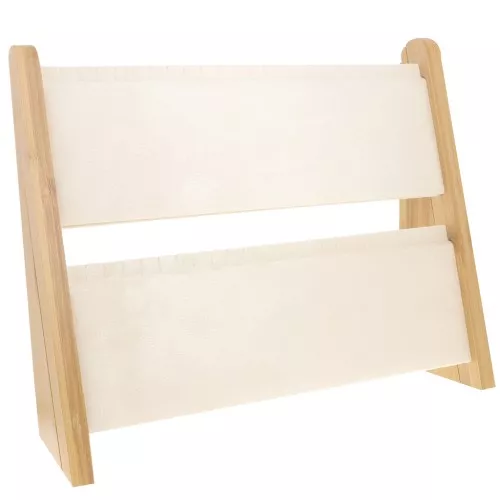 Joyero - Expositor para collar 33,5x40cm bambú - ante Beige