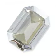 Cabuchón PureCrystal PureCrystal 4610 18x13 mm Crystal Silver Shade