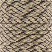 Paracord - Cordón de paracaídas plano de 4 mm - Gris - Beige - Negro x1m