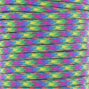 Paracord - Cuerda de paracaídas plana de 4 mm - Verde - Fuschia - Amarillo - Azul x1m|raw }}