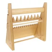 Joyero - Expositor de joyas de bambú 32x30 cm x1