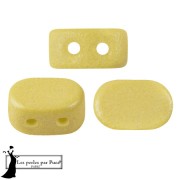 Cuentas de cristal Lipsi® de Puca® 4x6 mm - Vogue Canary Yellow Mat x10g