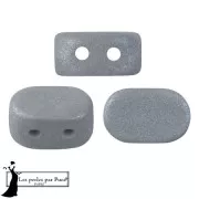 Opaque White - Cuentas de cristal Lipsi® de Puca® 4x6 mm - Vogue Gris Medio Mate x10g Cuentas de cristal Lipsi® de Puca® 4x6 mm - Vogue Gris Medio Mate x10g