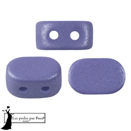 Cuentas de cristal Lipsi® de Puca® 4x6 mm - Vogue Mauve Mat x10g