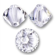 Cuentas - Toupies en cristal PureCrystal 5328 4 mm Crystal x50 Toupies en cristal PureCrystal 5328 4 mm Crystal x50