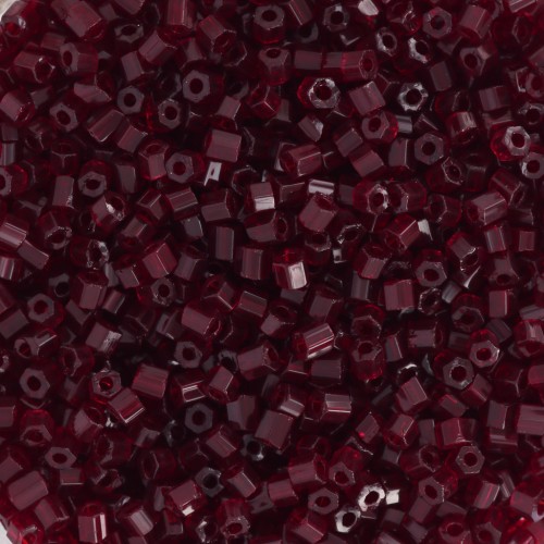 Cuentas de Rocalla Preciosa Two Cuts 11/0 2 mm - Granate x20 g