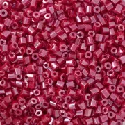 Cuentas de Rocalla Preciosa Two Cuts 11/0 2 mm - Rojo coral opaco Sfinx x20 g