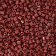 Cuentas de Rocalla Preciosa Two Cuts 11/0 2 mm - Chocolate claro opaco x 20 g