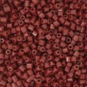 Cuentas de Rocalla Preciosa Two Cuts 11/0 2 mm - Chocolate claro opaco x 20 g