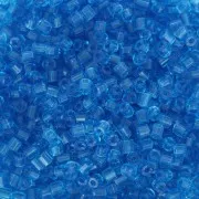 Cuentas de Rocalla Preciosa «Two Cuts» 11/0, 2 mm - Aguamarina, 20 g