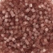 Preciosa Two Cuts Cuentas de rocalla 11/0 2 mm - Solgel Marrón 3 Teñido Satén x20g