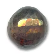 Facetada 20 mm Crystal/Purple-Brown Senegal x1