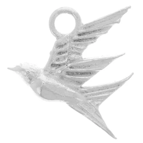 Dije de Golondrina 13.5x12 mm - Plata 925 x1