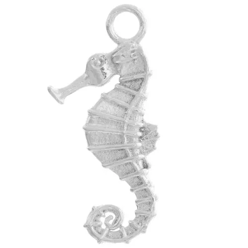 Dije Caballito de mar 18x8.5 mm - Plata 925 x1