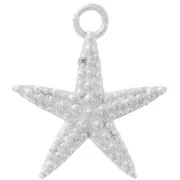 Dije Estrella de Mar 17x15 mm - Plata 925 x1