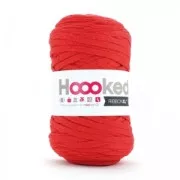 Hoooked Ribbon XL DMC - Pelote Jersey Rojo x 120m