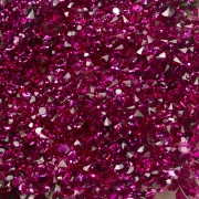Piedras de cristal a resinar - Joblot PureCrystal - 1 a 6 mm - Fucsia x10g