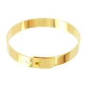 Brazalete cadenas 60 mm dorada HQ x1|raw }}