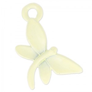 Dije teñida libélula 21x13 mm Jonquil x1