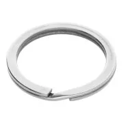 Llavero Aro 28 mm de acero inox x1