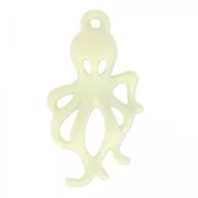 Dije teñida pieuvre 30x17 mm Jonquil x1