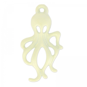 Dije teñida pieuvre 30x17 mm Jonquil x1